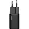 Incarcator retea Baseus Super Si, Quick Charge 30W, 1 x USB Type-C 5V/3A, Negru