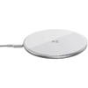 Incarcator wireless Baseus Simple Qi 15W, Cablu Type-C la USB 1m inclus, Alb