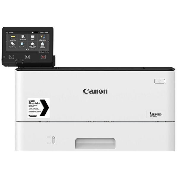 Imprimanta laser monocrom Canon i-SENSYS LBP223dw, Laser, Monocrom, Format A4, Duplex, Retea, Wi-Fi