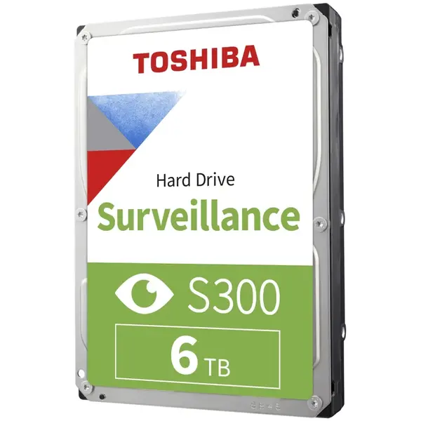 Hard Disk Toshiba S300 Video Surveillance 6TB, 5400 rpm, 256MB, SATA, 3.5inch