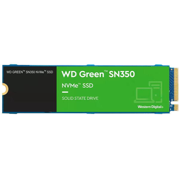 SSD WD Green SN350 480GB PCI Express 3.0 x4 M.2 2280