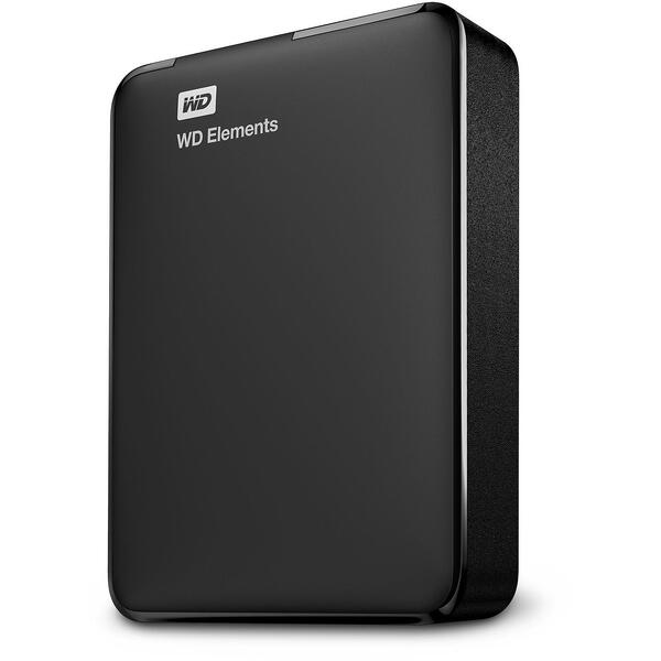 Hard Disk Extern WD Elements Portable 5TB USB 3.0 Black