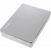 Hard Disk Extern Toshiba Canvio Flex 4TB, 2.5 inch, USB 3.2 Silver