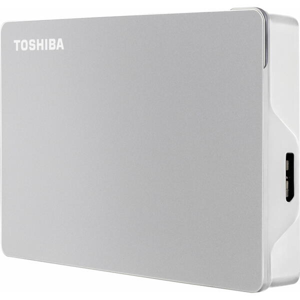 Hard Disk Extern Toshiba Canvio Flex 2TB, 2.5 inch, USB 3.2 Silver