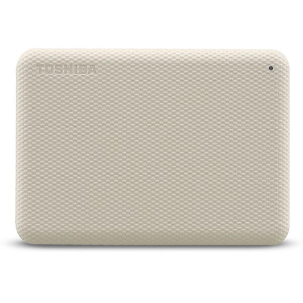Hard Disk Extern Toshiba Canvio Advance 2TB, 2.5 inch, USB 3.2 White