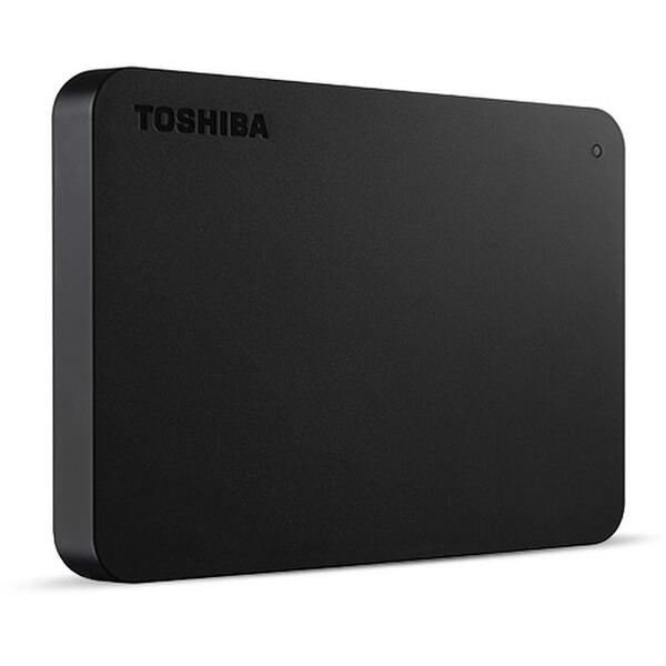 Hard Disk Extern Toshiba Canvio Basics 2TB, 2.5 inch, USB 3.2 Tip C Black