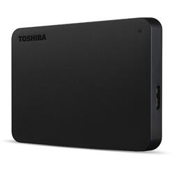 Hard Disk Extern Toshiba Canvio Basics 2TB, 2.5 inch, USB 3.2 Tip C Black