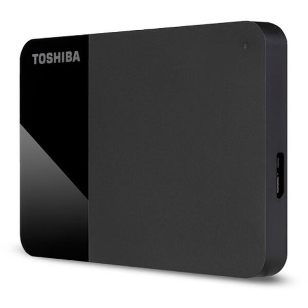 Hard Disk Extern Toshiba Canvio Ready 1TB, 2.5 inch, USB 3.2 Black