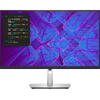 Monitor LED Dell P2723QE 27 inch UHD IPS 5 ms USB-C Negru/Argintiu