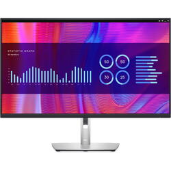 Monitor LED Dell P3223DE 31.5 inch QHD IPS 5 ms USB-C Negru/Argintiu