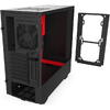 Carcasa H510i TG Black-Red si sursa NZXT C750