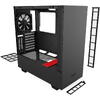 Carcasa H510i TG Black-Red si sursa NZXT C750