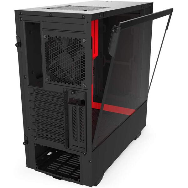 Carcasa NZXT H510i Black-Red