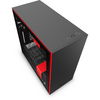 Carcasa NZXT H710 Matte, Black-Red