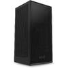 Carcasa NZXT H1 Matte Black, Sursa 650W si Cooler cu lichid 140mm inclus