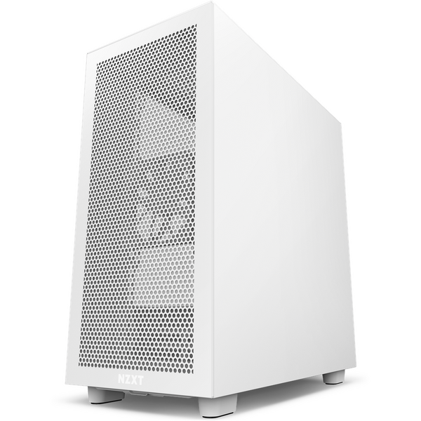 Carcasa NZXT H7 Flow, Matte White