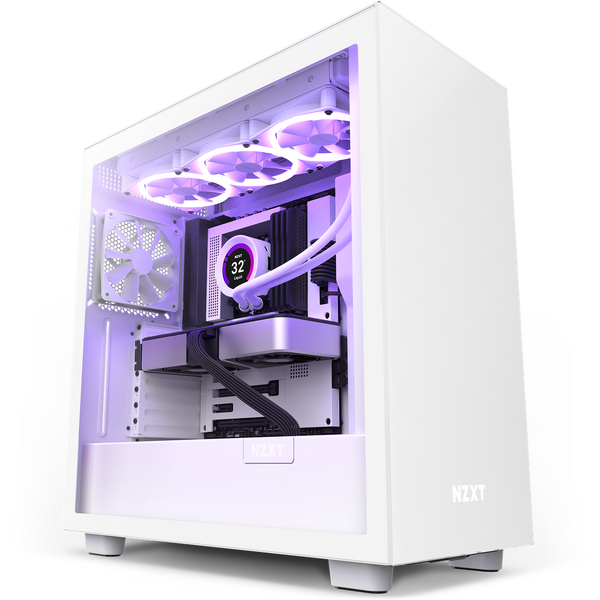 Carcasa NZXT H7, Matte White