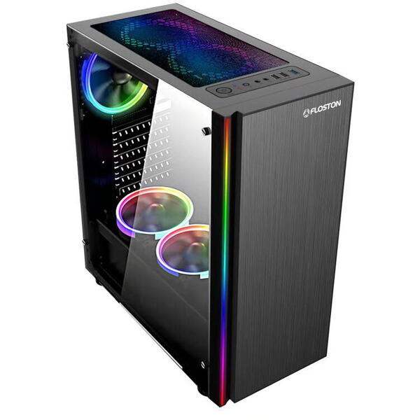 Carcasa Floston Dark Brushed RGB