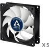 Ventilator PC Arctic F8 PWM PST Black Value 5-Pack