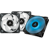 Ventilator PC Arctic P12 PWM PST RGB 0dB ​Three Fan Pack