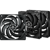 Ventilator PC Arctic P12 Slim PWM PST Three Fan Pack