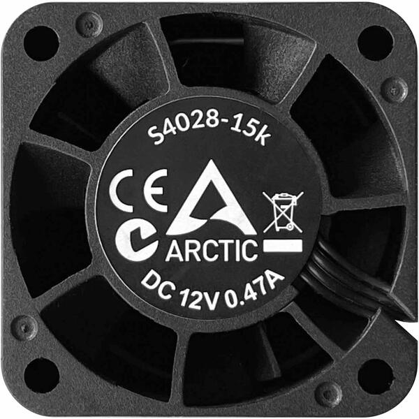 Ventilator PC Arctic S4028-15K 40mm Black