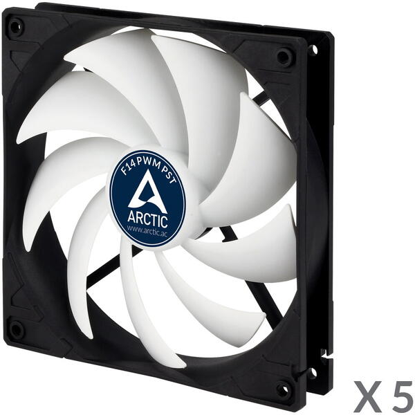 Ventilator PC Arctic F14 PWM PST 5-Pack