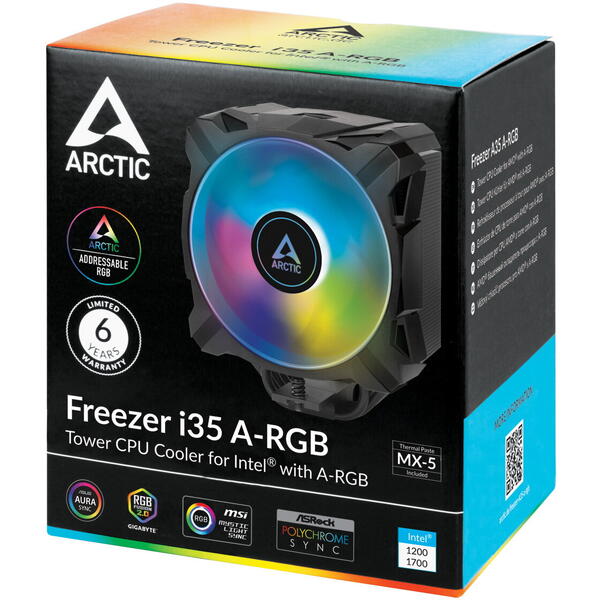 Cooler Arctic Freezer i35 A-RGB compatibil Intel