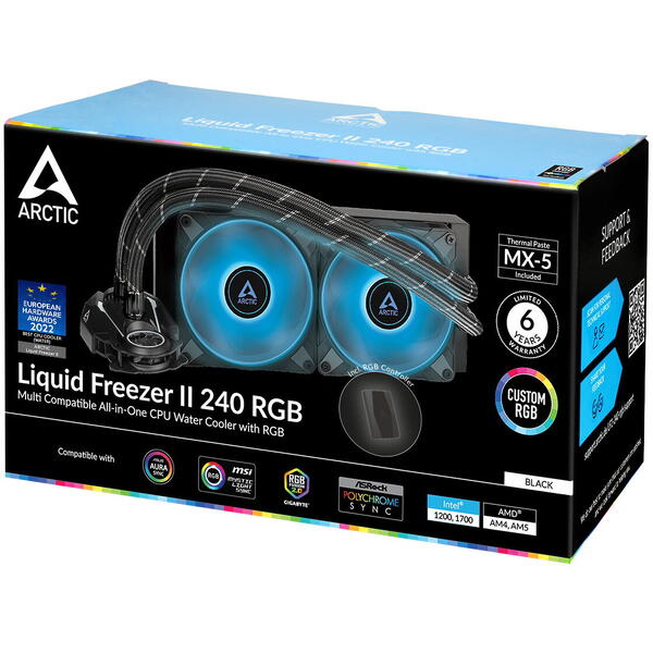 Cooler Arctic Liquid Freezer II - 240 RGB + Controller