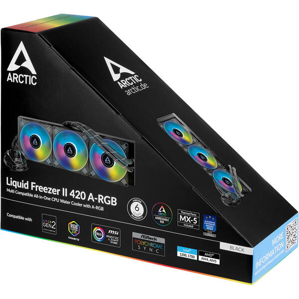 Cooler Arctic Liquid Freezer II 420 A-RGB