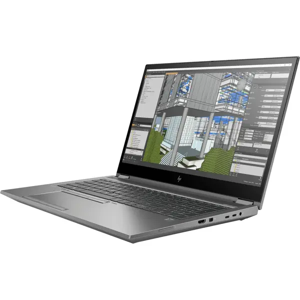 Laptop HP ZBook 15 Fury G8, 15.6 UHD, Intel Core i7-11800H, 32GB DDR4, 1TB SSD NVIDIA Quadro RTX A3000 6GB , Win 11 Pro, Dark Ash