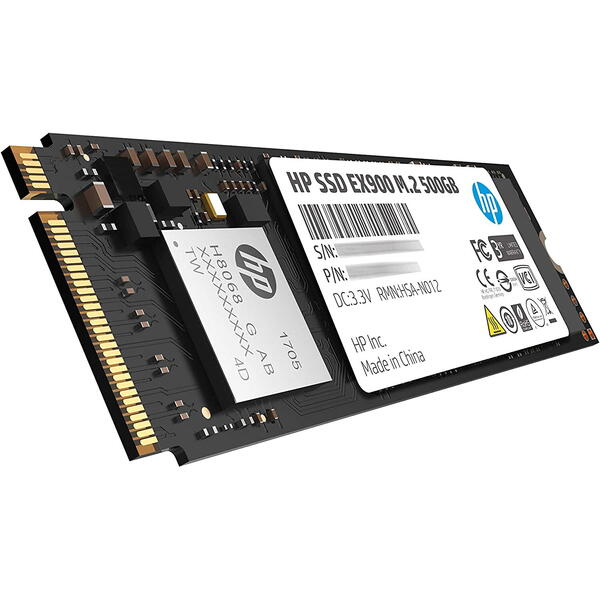 SSD HP EX900 500GB PCI Express 3.0 x4 M.2 2280