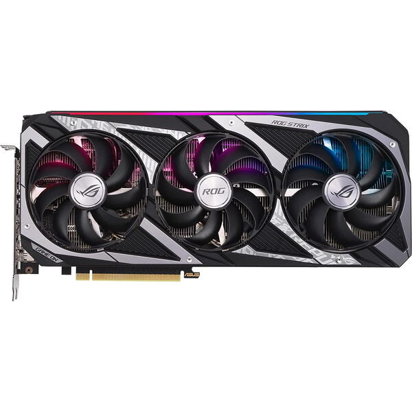 Placa video Asus GeForce RTX 3050 ROG Strix OC LHR 8GB GDDR6 128 Bit