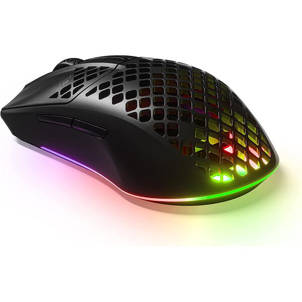 Mouse gaming SteelSeries Aerox 3 Wireless Editia 2022 Onyx