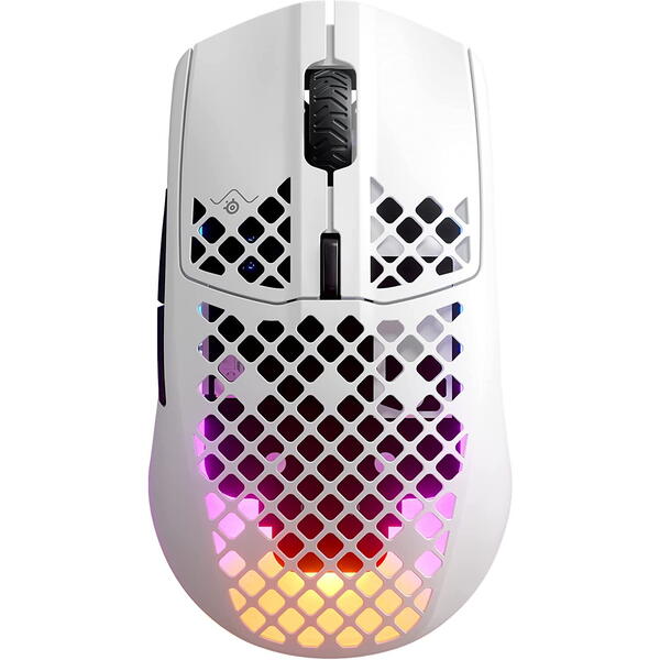 Mouse gaming SteelSeries Aerox 3 Snow Editia 2022