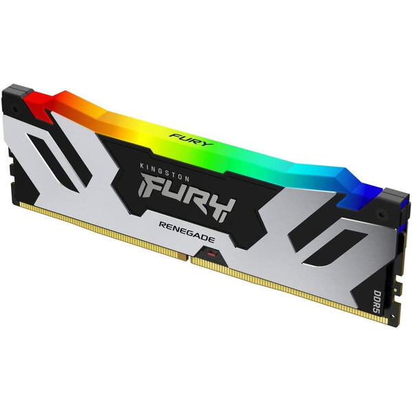 Memorie Kingston FURY Renegade RGB 16GB DDR5 6000MHz CL32