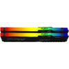 Memorie Kingston FURY Beast RGB 16GB DDR5 4800MHz CL38 Kit Dual Channel