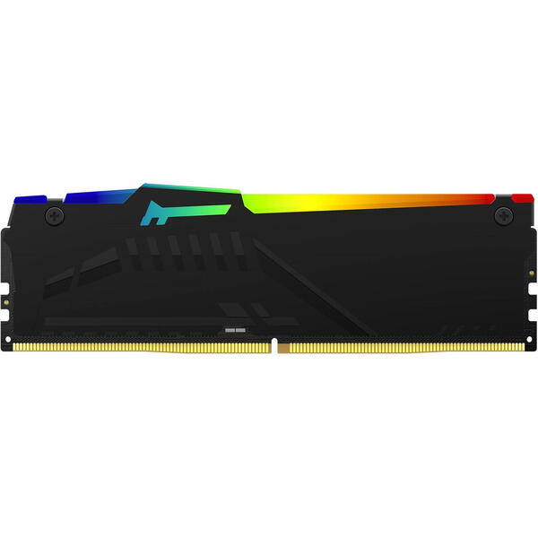 Memorie Kingston FURY Beast RGB 8GB DDR5 6000MHz CL40