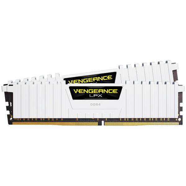 Memorie Corsair Vengeance LPX White 32GB DDR4 3200MHz CL16 Kit Dual Channel