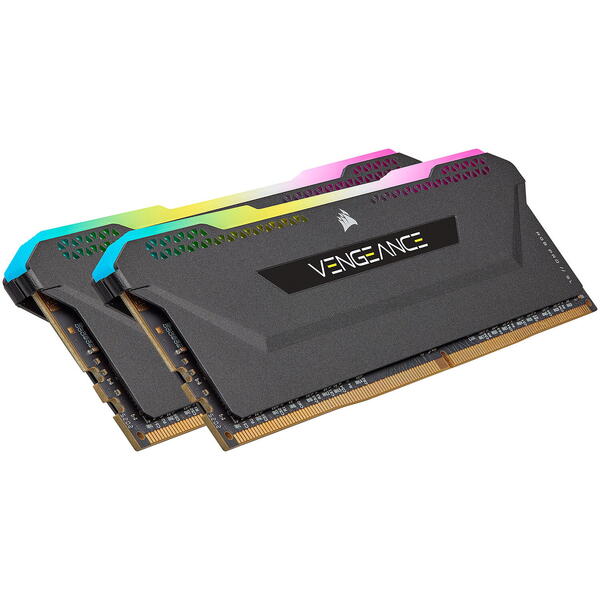 Memorie Corsair Vengeance RGB PRO SL Series 64GB DDR4 3200MHz CL16 Kit Dual Channel