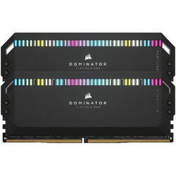 Dominator Platinum RGB Black 64GB DDR5 5200MHz CL40 Kit Dual Channel