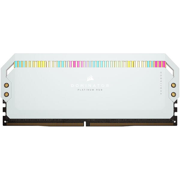 Memorie Corsair Dominator Platinum RGB White 64GB DDR5 5200MHz CL40 Kit Dual Channel