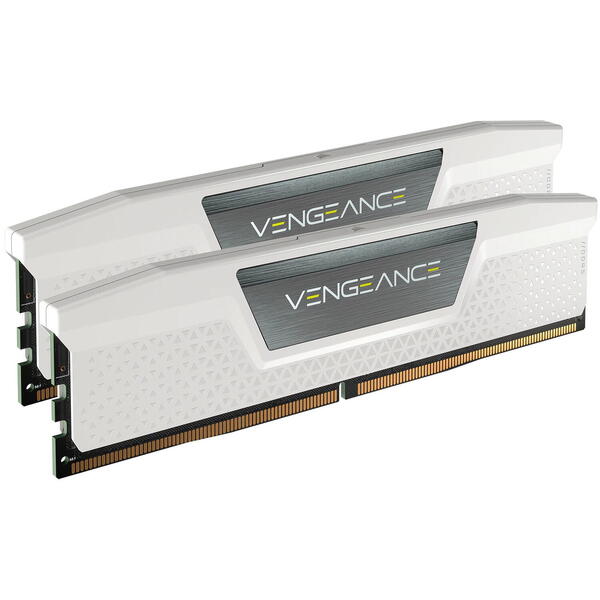 Memorie Corsair Vengeance DDR5 32 GB 5600 MHz CL40 Kit Dual Channel White