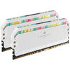 Memorie Corsair Dominator Platinum RGB DDR5 32GB 5200MHz CL40 Kit Dual Channel White