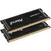 Memorie Notebook Kingston FURY Impact, 32GB, DDR5, 4800MHz, CL38, Kit Dual Channel