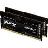 Memorie Notebook Kingston FURY Impact, 32GB, DDR4, 2666MHz, CL15, 1.2V, Kit Dual Channel