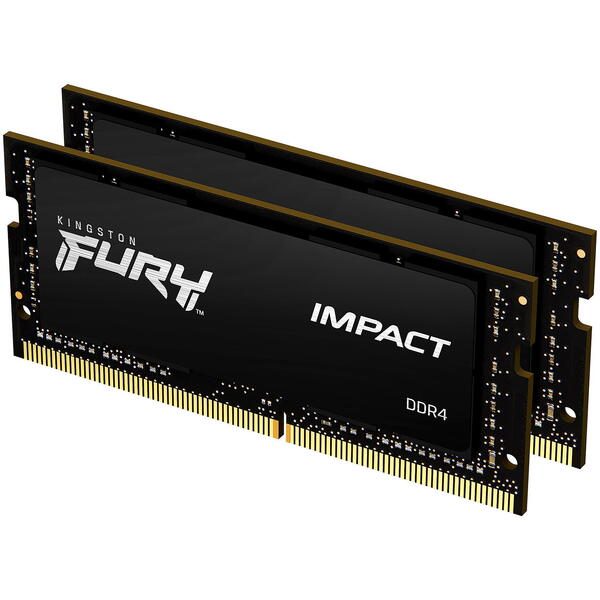 Memorie Notebook Kingston FURY Impact, 32GB, DDR4, 2666MHz, CL15, 1.2V, Kit Dual Channel