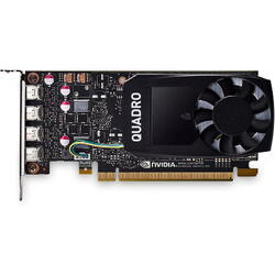 nVidia Quadro P1000, 4GB GDDR5, 128 bit