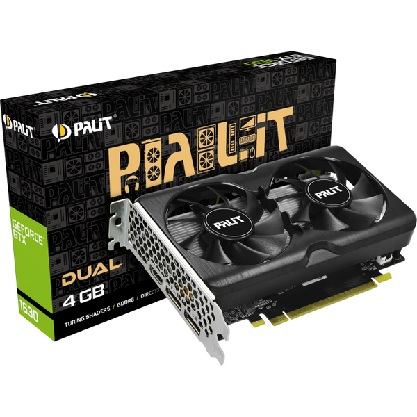 Placa video Palit nVidia GeForce GTX 1630 Dual 4GB GDDR6 64bit