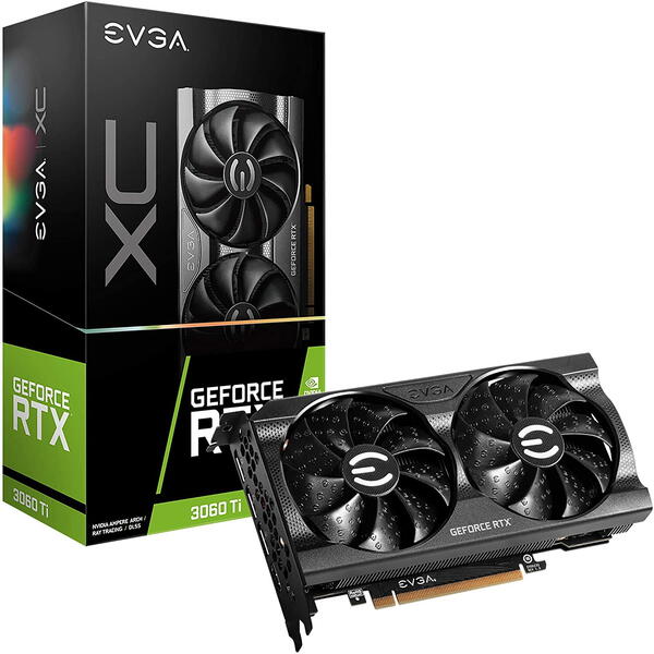 Placa video EVGA GeForce RTX 3060 Ti XC GAMING 8GB GDDR6 256 Bit